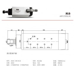 風(fēng)冷電主軸廠家直銷，價格優(yōu)惠，質(zhì)量有保障，選濟南星林