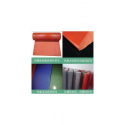 氟橡膠涂覆玻纖布，高溫布硅膠布，防火阻燃四氟布