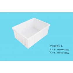 原料加厚塑料周轉(zhuǎn)箱，鼎瑞塑料制品