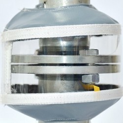 安全防護(hù)供聚氯乙烯法蘭保護(hù)套、儀器防護(hù)罩