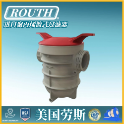 進(jìn)口聚丙烯籃式過濾器 法蘭 精密 氣體 美國(guó)勞斯ROUTH